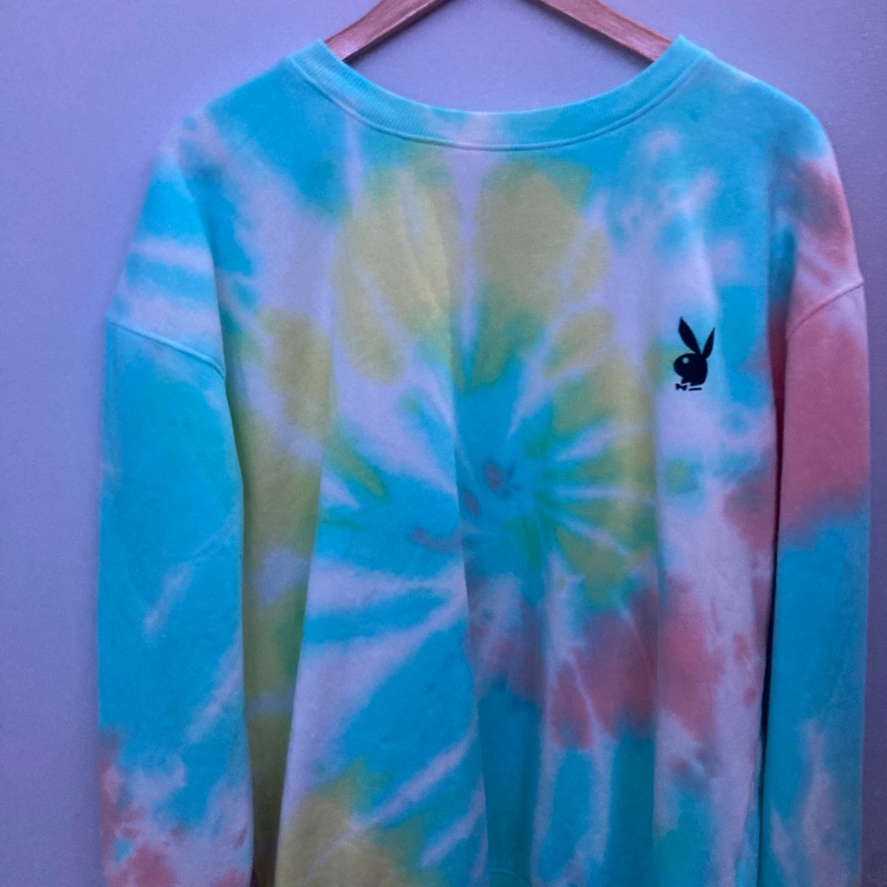 Playboy Tie Dye Crewneck